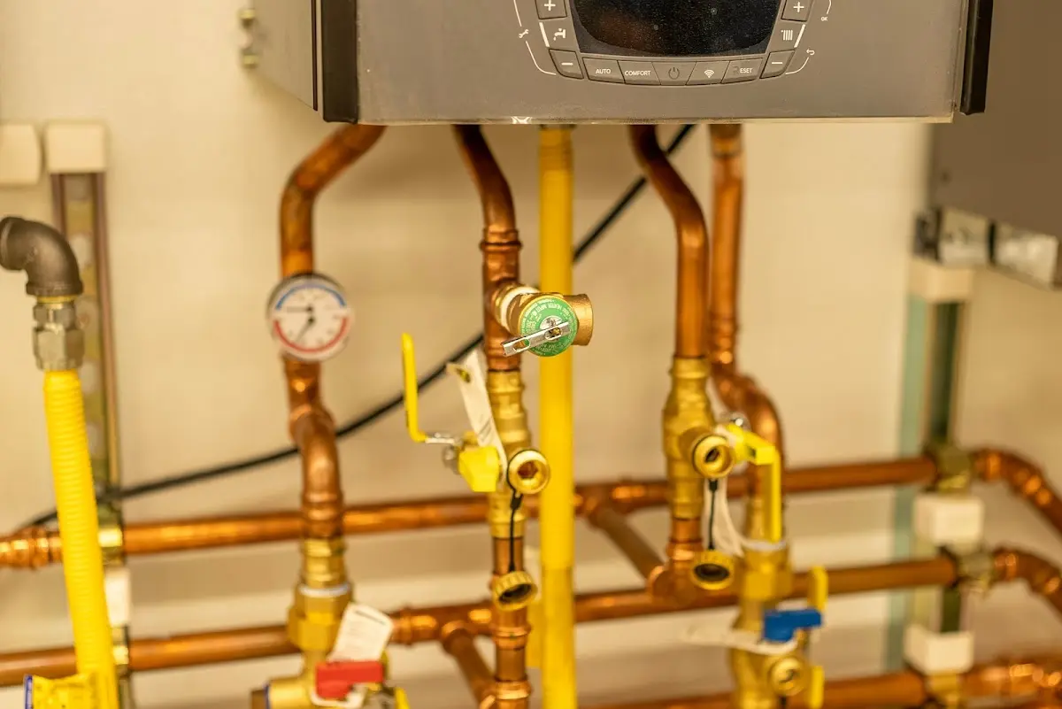 Licensed technician providing Backflow Prevention for a homeowner in New Franklin